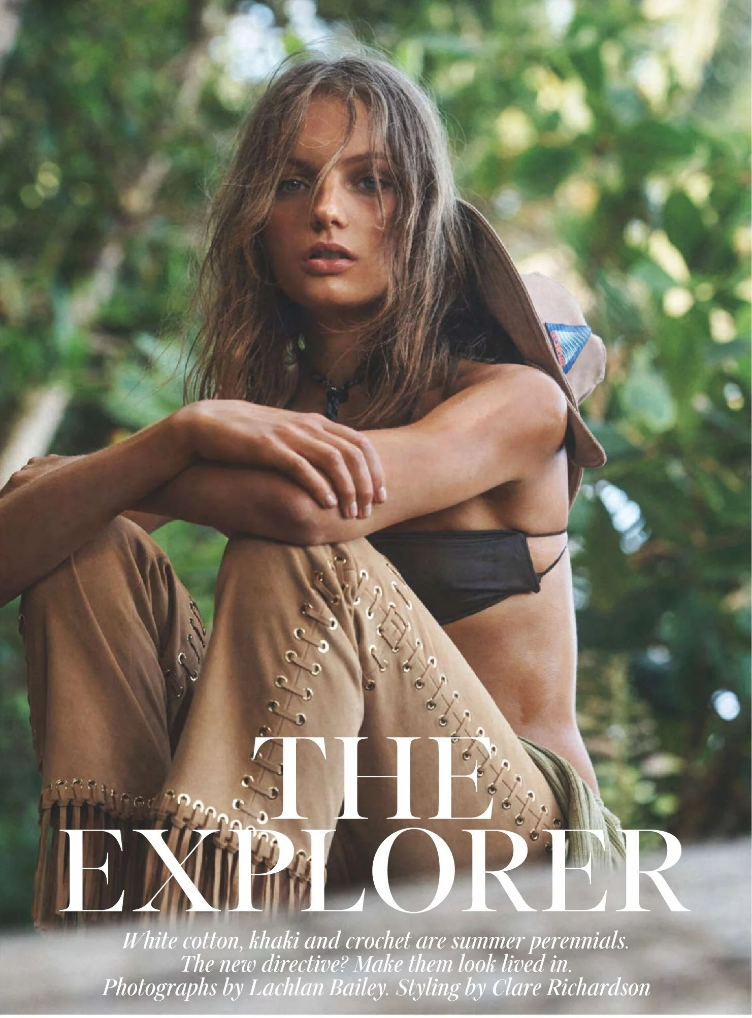 Fran Summers Is 'The Explorer' Lensed By Lachlan Bailey For Vogue